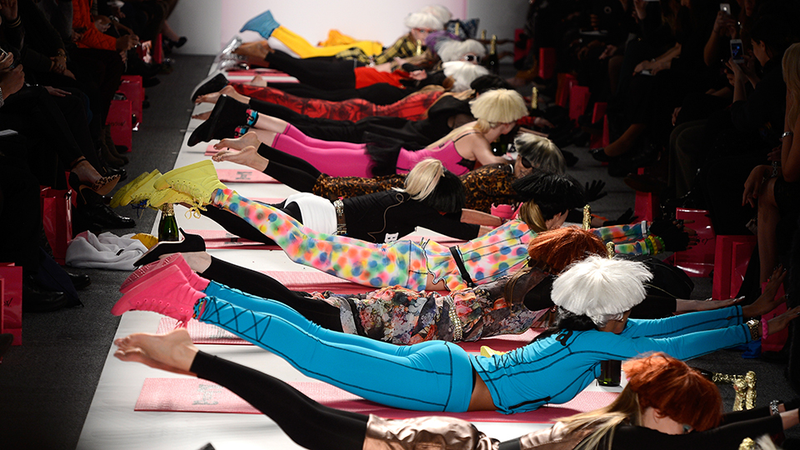 Illustration for article titled Betsey Johnson Debuts the High Energy Champagne Workout